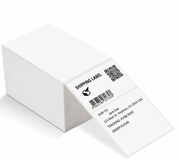 Fanfold 4x6 Direct Thermal Labels - 500 Compatible Labels